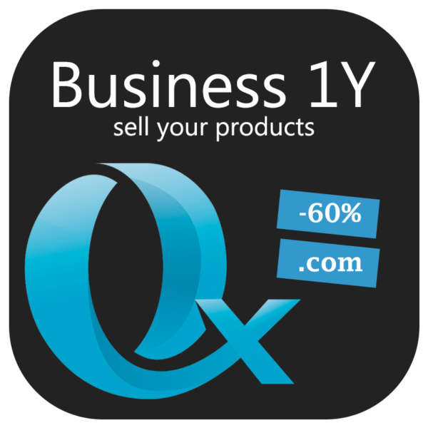 Business 1Y - sell your products - 60 percent discount - .com included